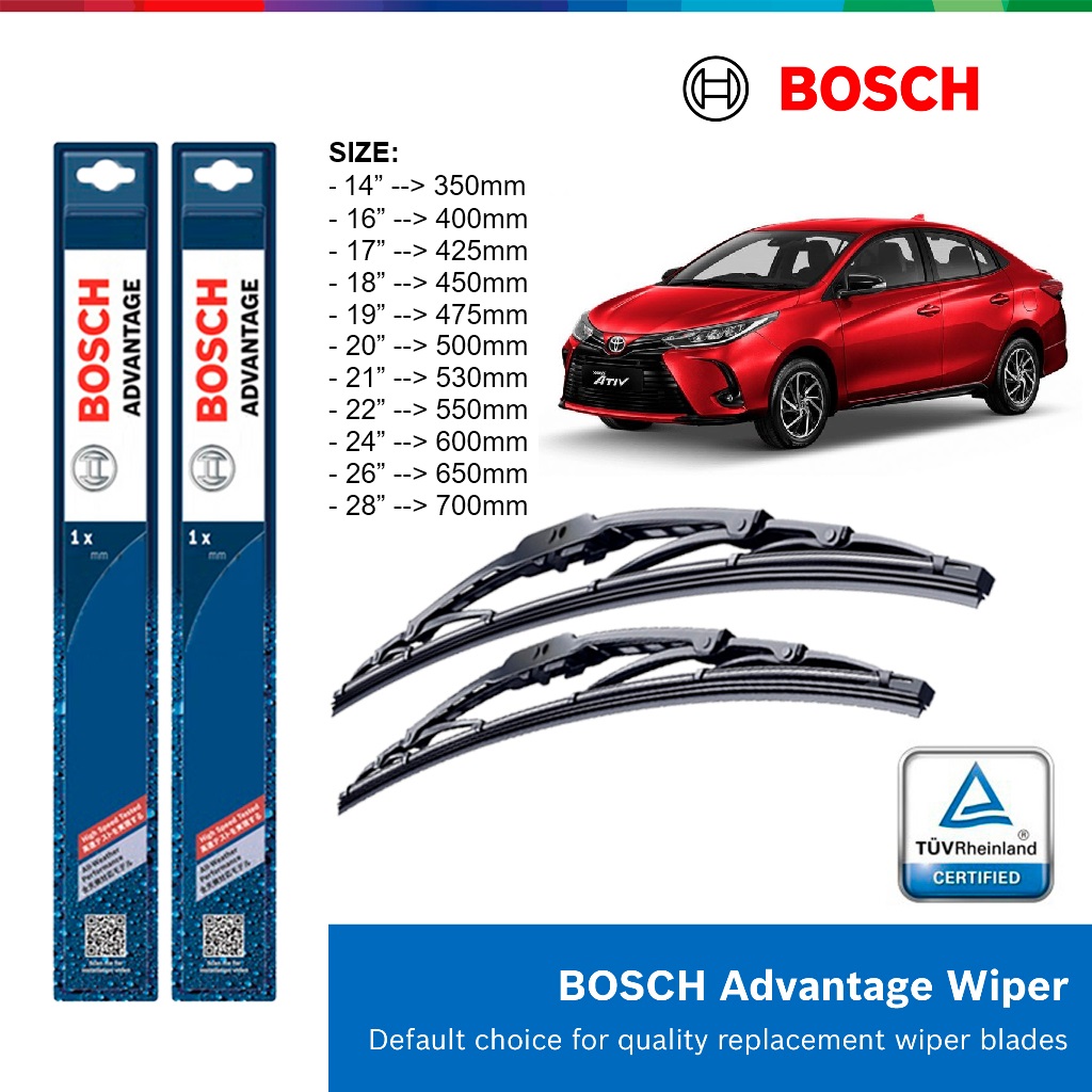 Gạt mưa xe ô tô, Bosch Advantage